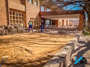 Maranatha Church laying the ground work