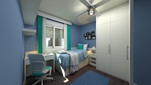 cooling blue room colour